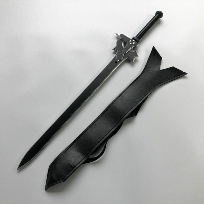 Sword Art Online Orcrist Sword Weapon 1: 1 Kirigaya Kazuto Elucidator / Dark Repulsor Cosplay Sword PU foam +PU scabbard 80cm 2