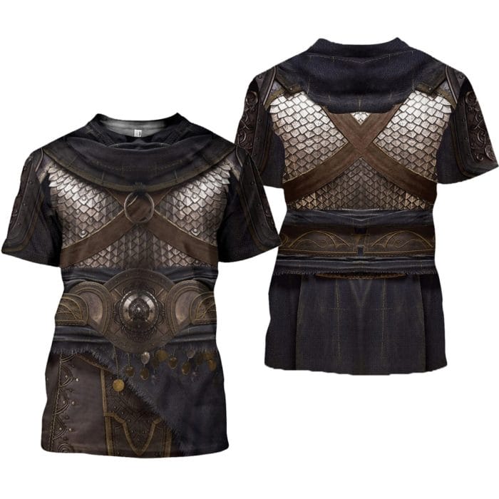 Greek Medieval Armor 3D printed t shirt Harajuku summer Short sleeve shirt Knights street Casual Unisex T-shirt Tops DW0045 4