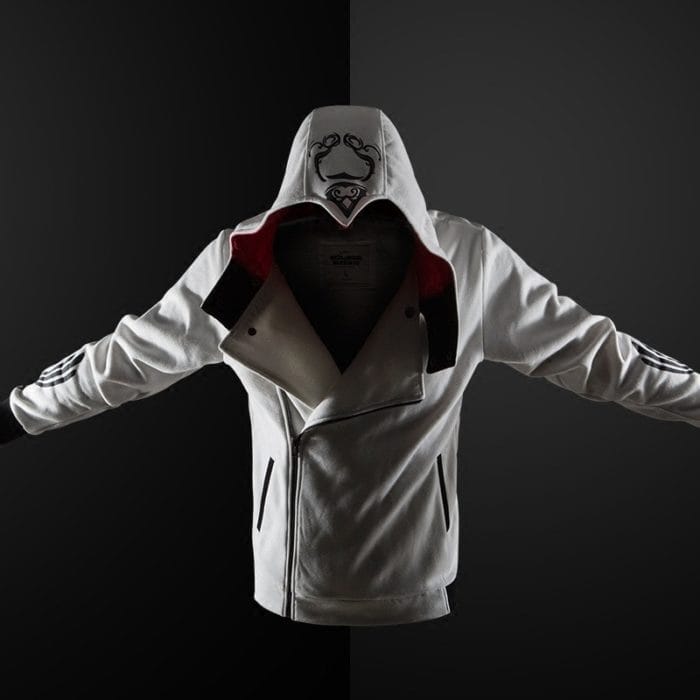 Assassin Hoodies zipper Streetwear Fashion print hoodie Hip Hop Assassin hoodie boy Sweatshirt coats 5 colors Tracksuit  Hoody 1