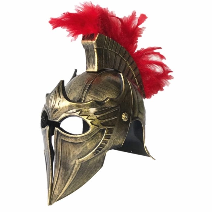 Cos masquerade helmet spartan warrior hat Roman hat Spartacus samurai hat 1