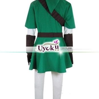 Hot The Legend of Zelda Link Cosplay Costume Full Set Comic Link Cosplay green Outfits Full set 3