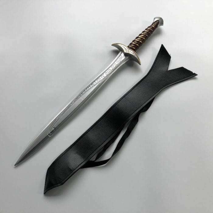 Sword Art Online Orcrist Sword Weapon 1: 1 Kirigaya Kazuto Elucidator / Dark Repulsor Cosplay Sword PU foam +PU scabbard 80cm 5