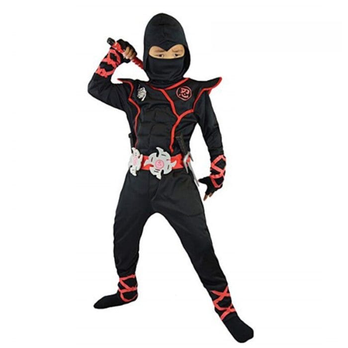 Kids Ninja Costumes Halloween Party Boys Girls Warrior Stealth Children Cosplay Ninjago Assassin Costume Children's Day Gifts 5