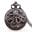 Vintage Octopus Hollow Half Hunter Quartz Pocket Watch Steampunk Black Pocket Watch with Necklace Chain Gift for Kids 9