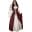 Halloween Women European Medieval Court Fancy Vampire Cosplay Costume Carnival Vintage Strapless Long Sleeve Queen Long Dress 12