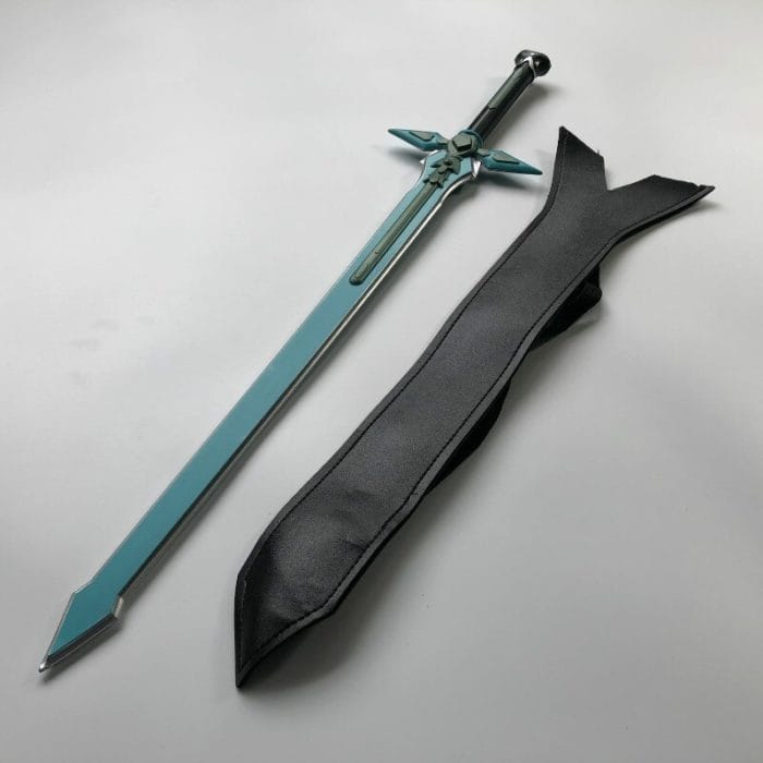 Sword Art Online Orcrist Sword Weapon 1: 1 Kirigaya Kazuto Elucidator / Dark Repulsor Cosplay Sword PU foam +PU scabbard 80cm 4