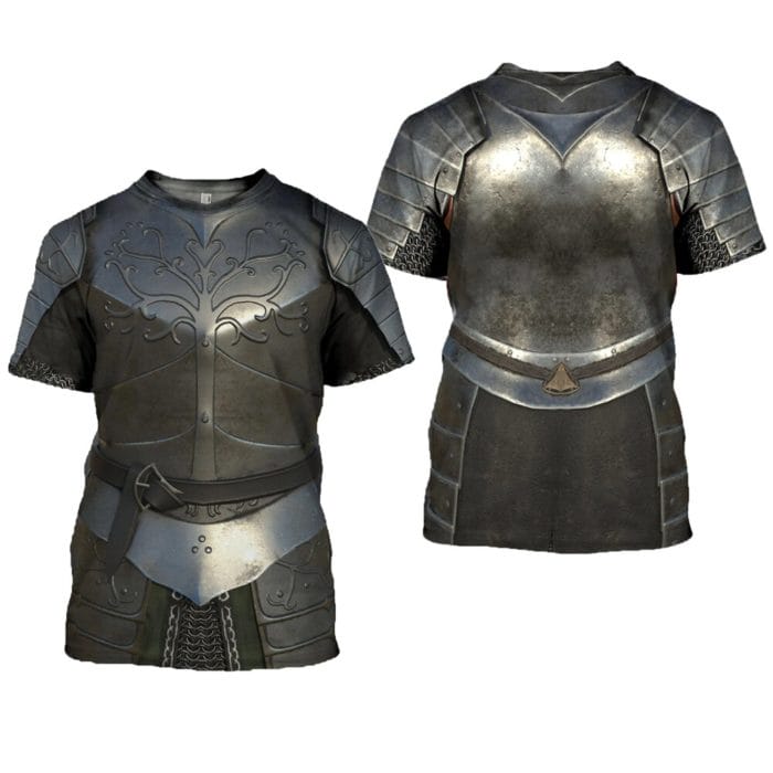 Greek Medieval Armor 3D printed t shirt Harajuku summer Short sleeve shirt Knights street Casual Unisex T-shirt Tops DW0045 5