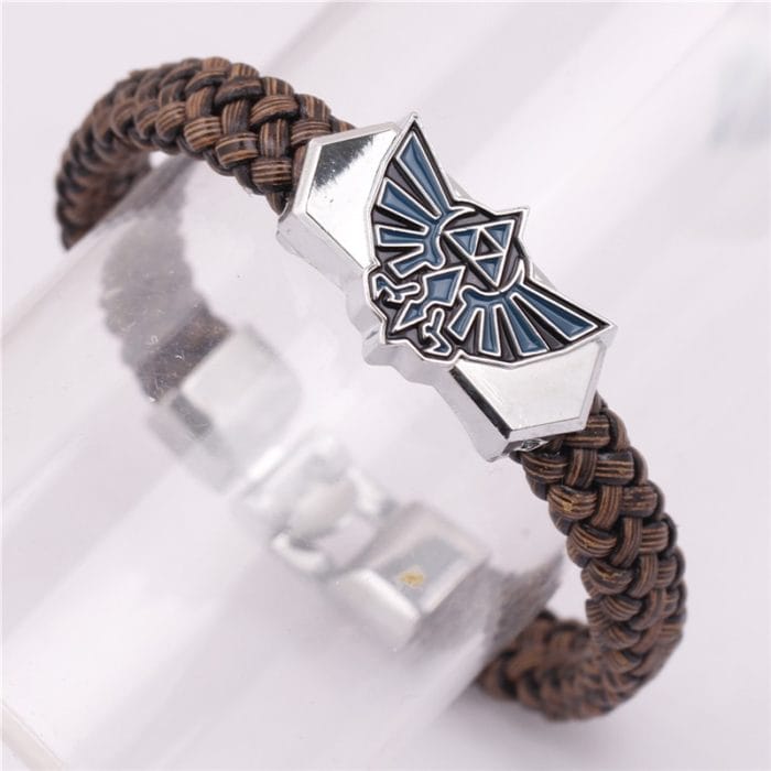 The Legend of Zelda Cosplay Alloy Leather Bracelet Wristband Anime Adult COS Accessories Props Christmas Halloween Gift 2