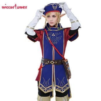 Royal Guard Uniform Botw Link Cosplay The Legend of Zelda Breath of the Wild Costume Set 2