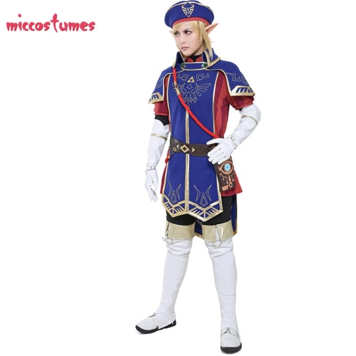 Royal Guard Uniform Botw Link Cosplay The Legend of Zelda Breath of the Wild Costume Set 4