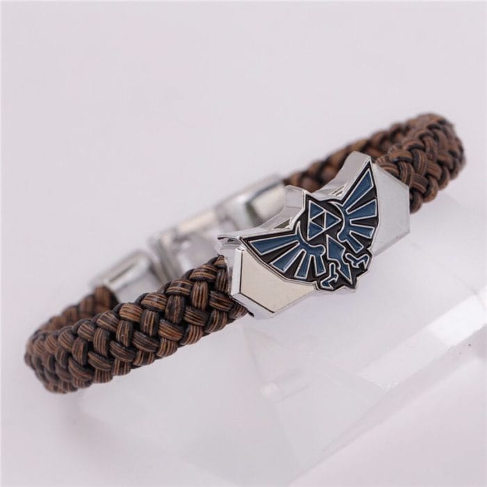 The Legend of Zelda Cosplay Alloy Leather Bracelet Wristband Anime Adult COS Accessories Props Christmas Halloween Gift 4